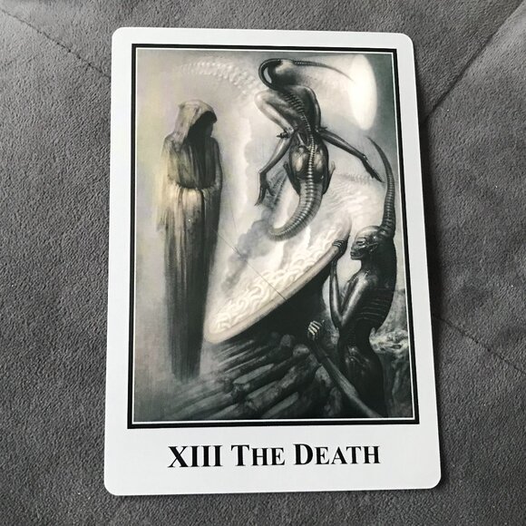 Baphomet Tarot of the Underworld RARE H.R. Giger Alien Artist - Picture 6 of 8